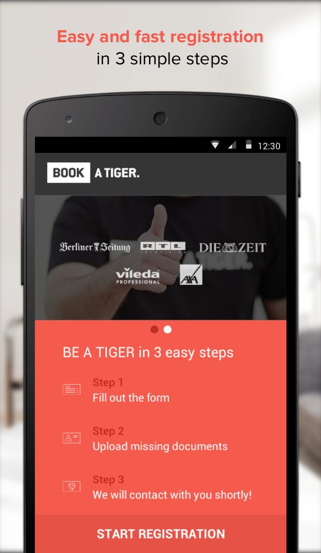 BE A TIGER