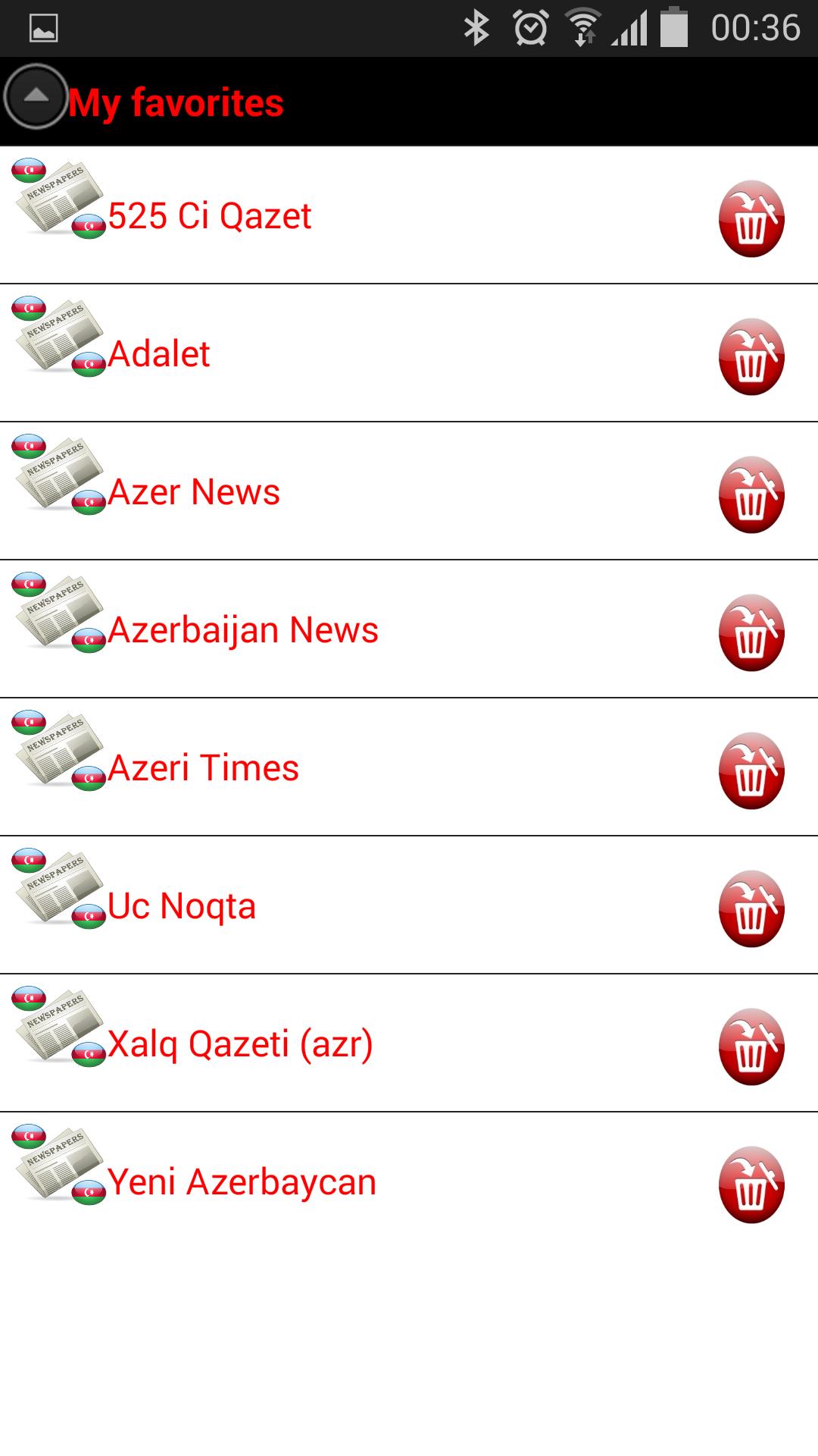 Azerbaijan Newspapers