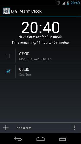 DIGI Alarm Clock