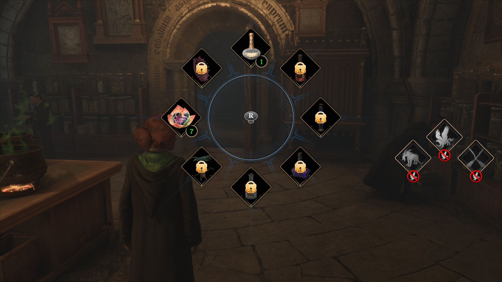 How To Equip and Use Potions in Hogwarts Legacy