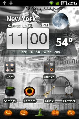 Halloween GO Launcher EX Theme
