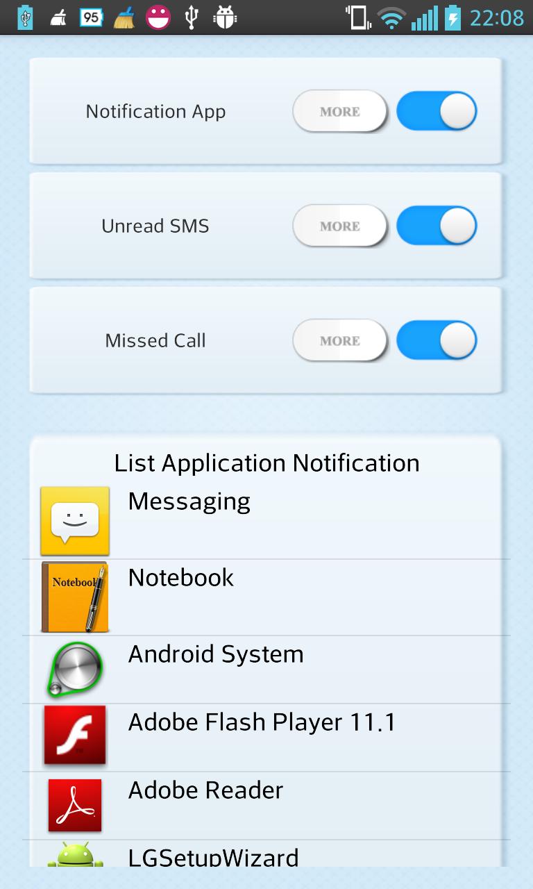 Flash Notification New Version