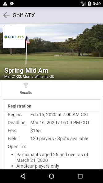 Golf ATX
