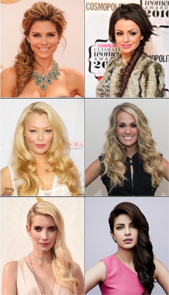 Light hairstyles to herself