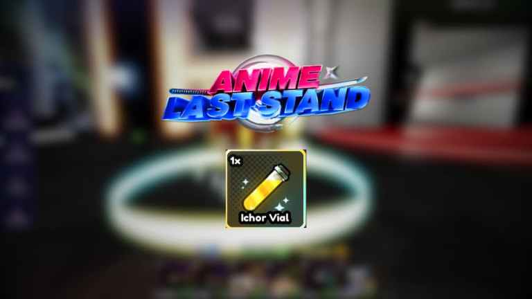 Como preencher o ichor frasco no anime Last Stand