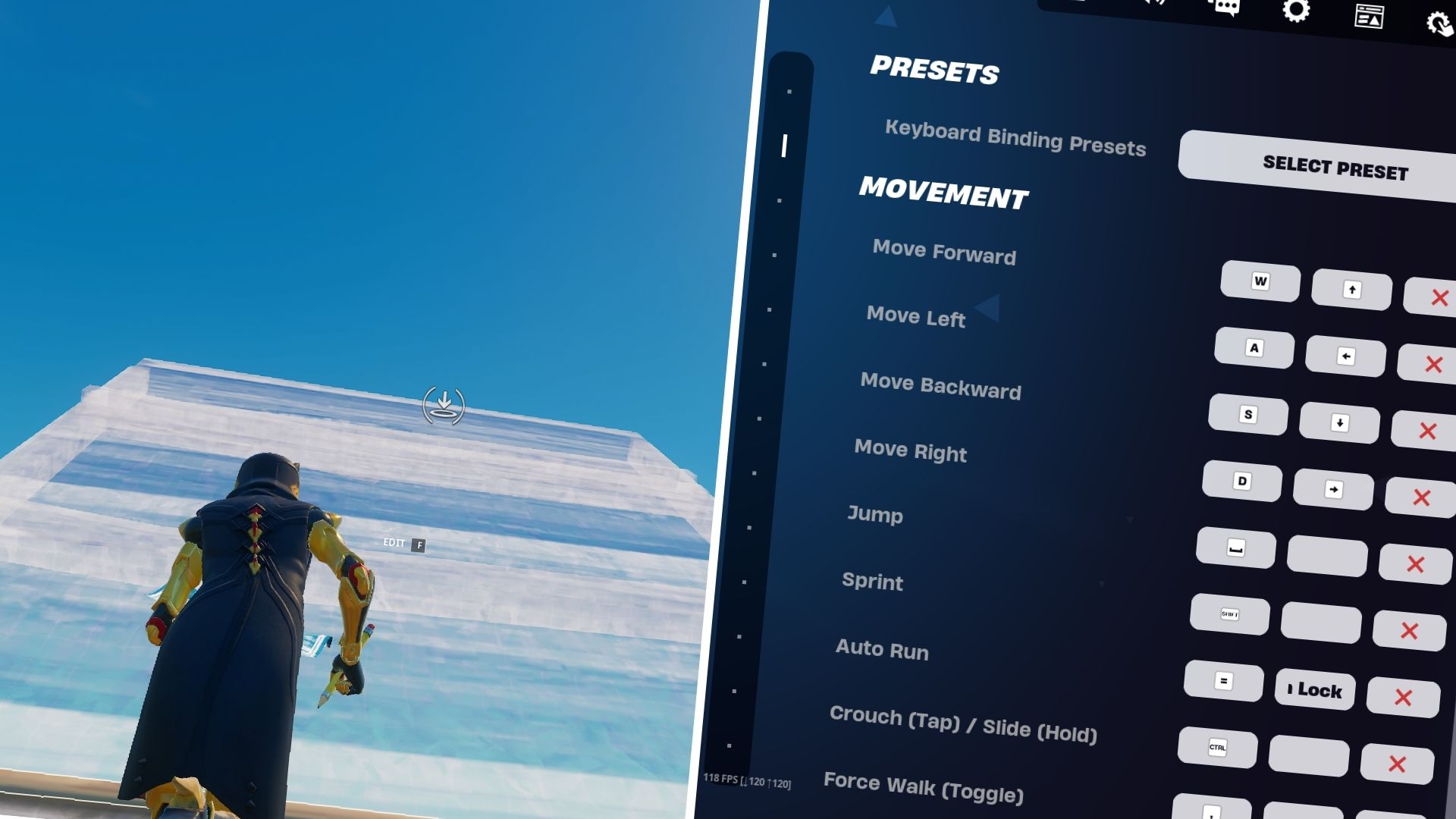 Meilleurs clés pour Fortnite