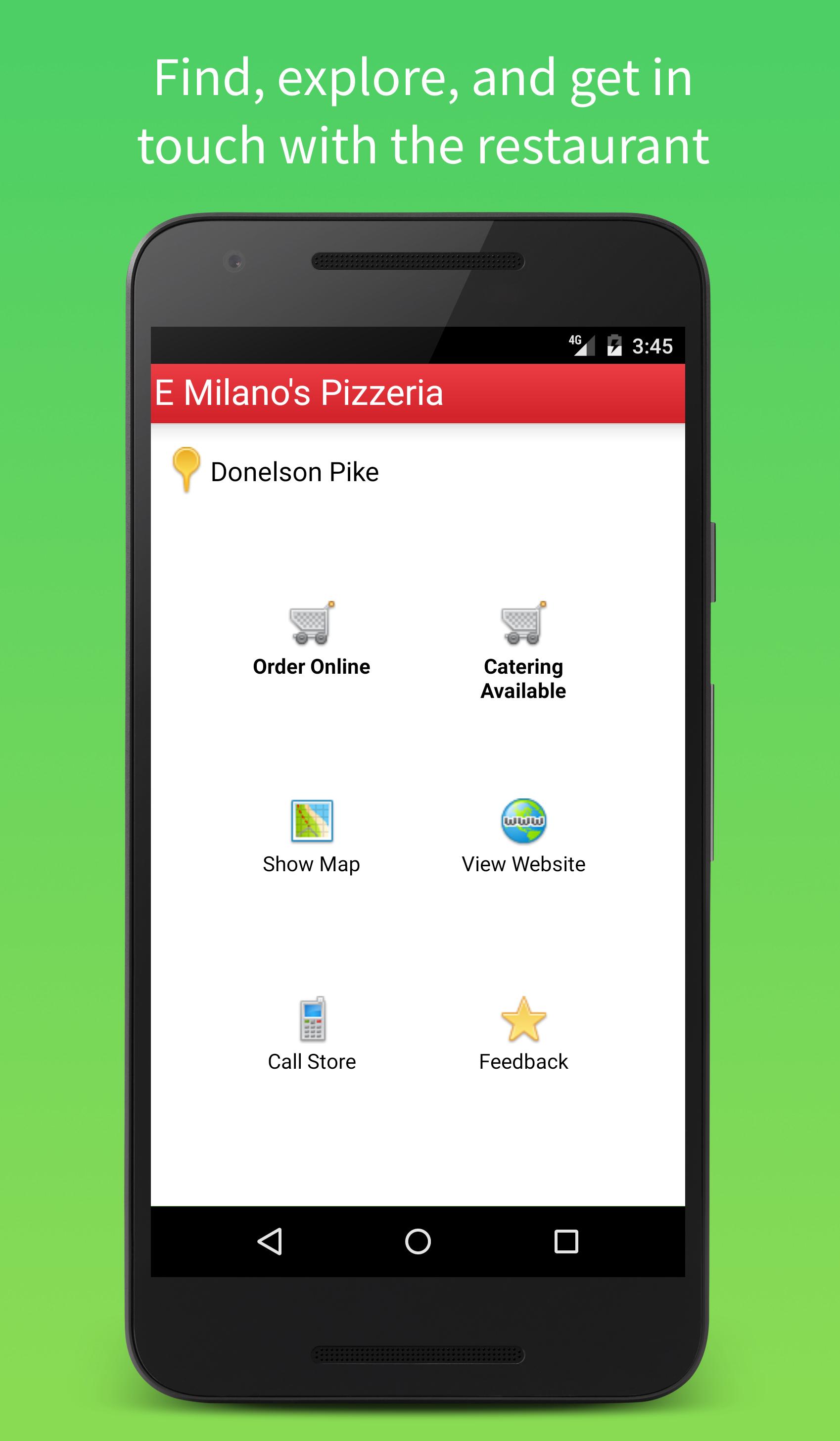 E Milano's Mobile