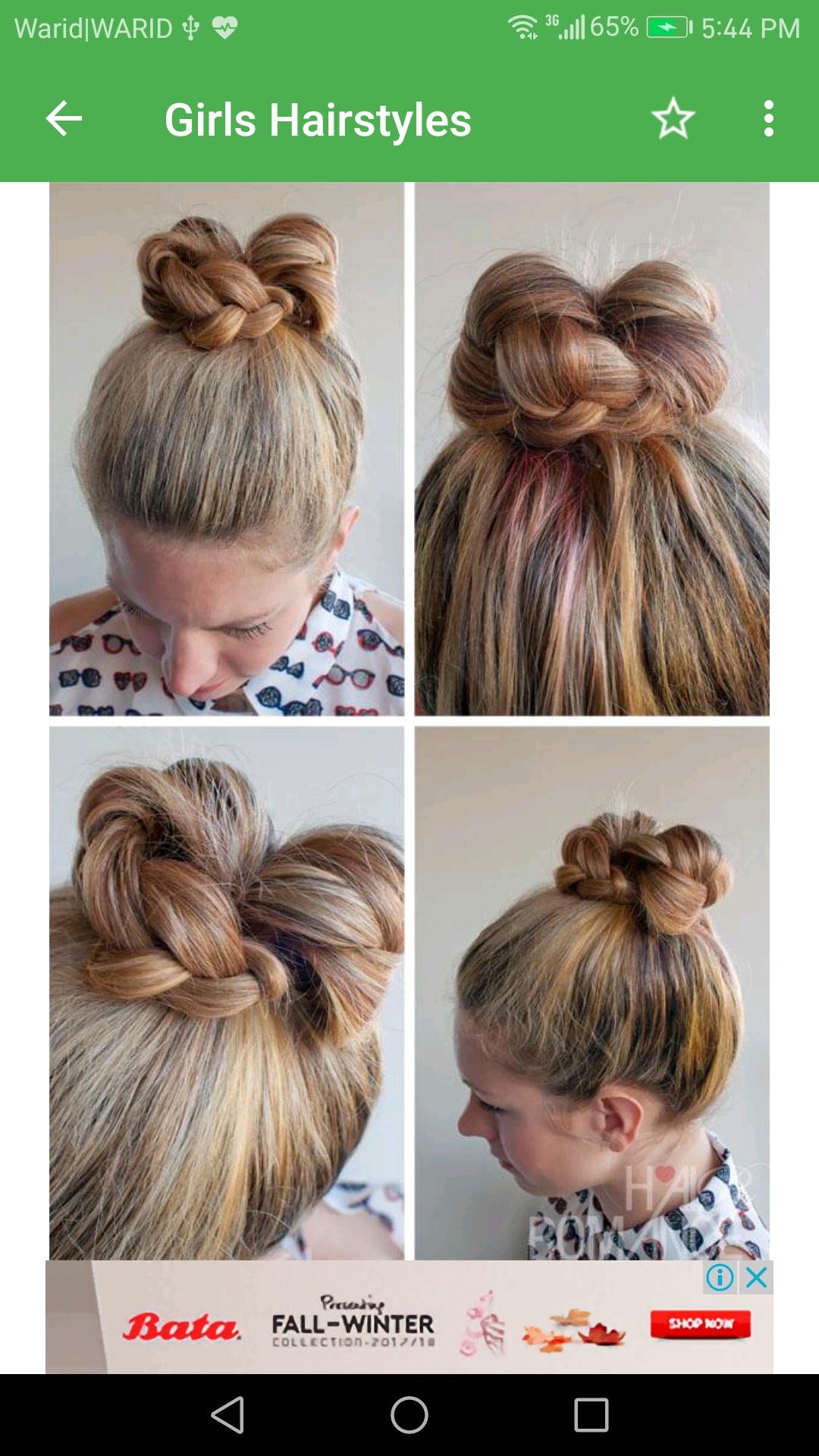 Girls Hairstyle Tutorial Step By Step