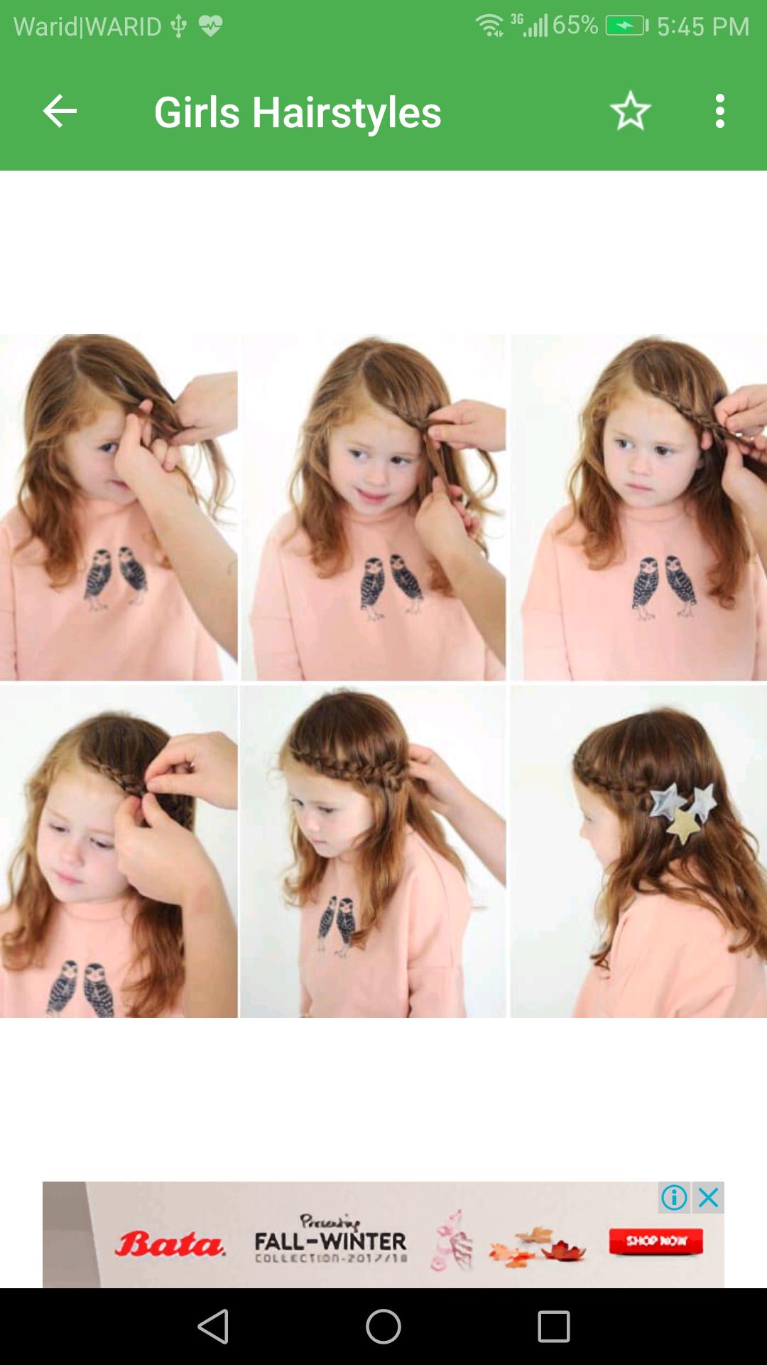 Girls Hairstyle Tutorial Step By Step