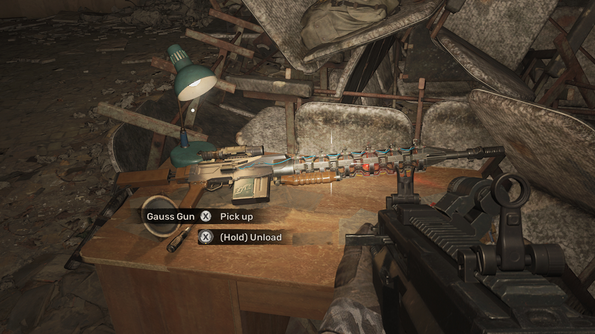 Como encontrar o Rifle Gauss em Stalker 2