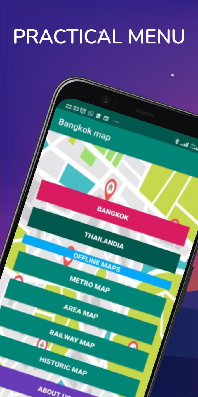 Bangkok map