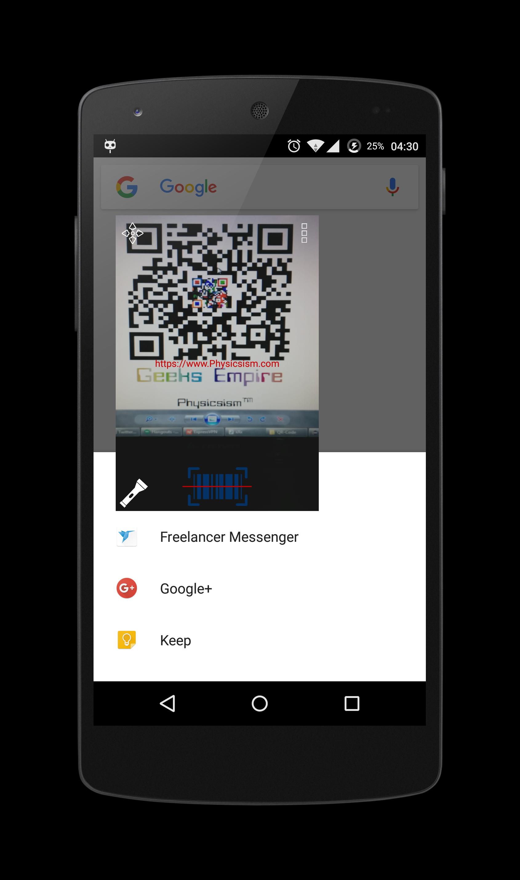 Barcode Scanner [Floating]