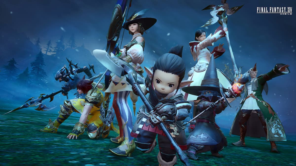 “祈祷回到醒来的沙子”； FFXIV即将进入移动设备