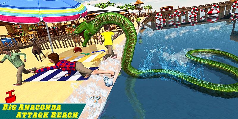 Furious Anaconda Attack -Wild Snake Simulator 2019