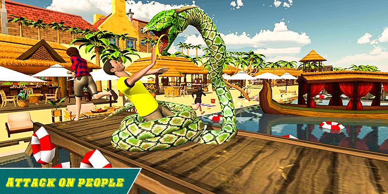 Furious Anaconda Attack -Wild Snake Simulator 2019