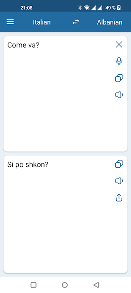 Italian Albanian Translator