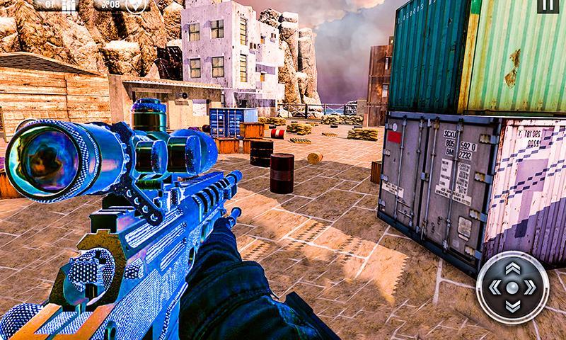 Counter Terrorist Army Paintball; Sniper shooting