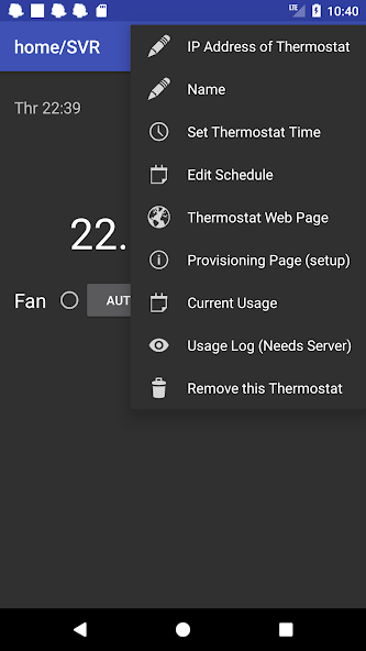 Wifi RadioThermostat