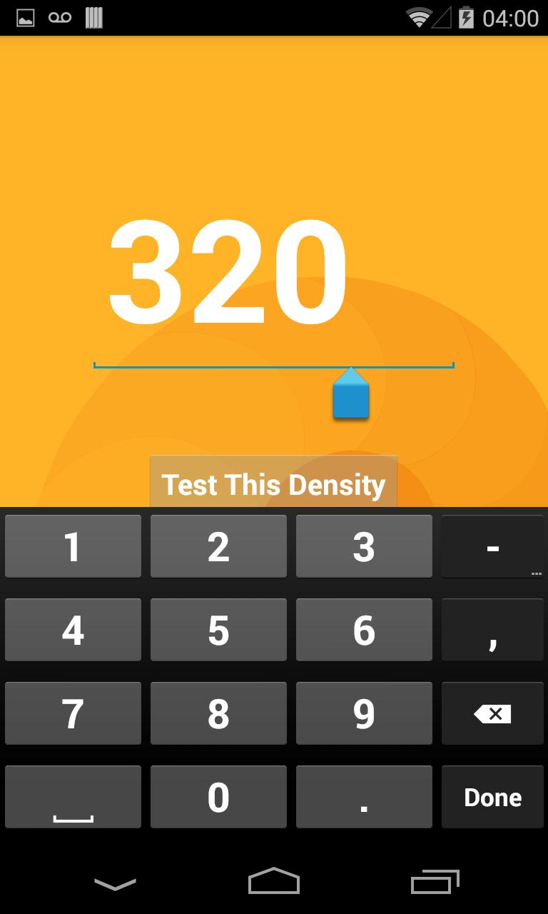 DPI Density Changer