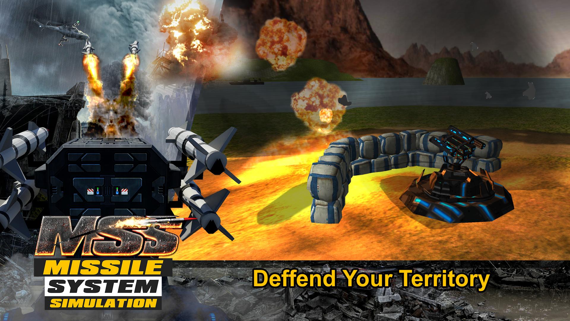 Modern Missile Attack: Army Battle War