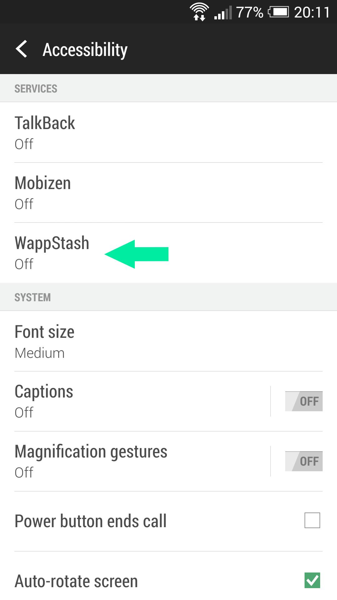 WappStash
