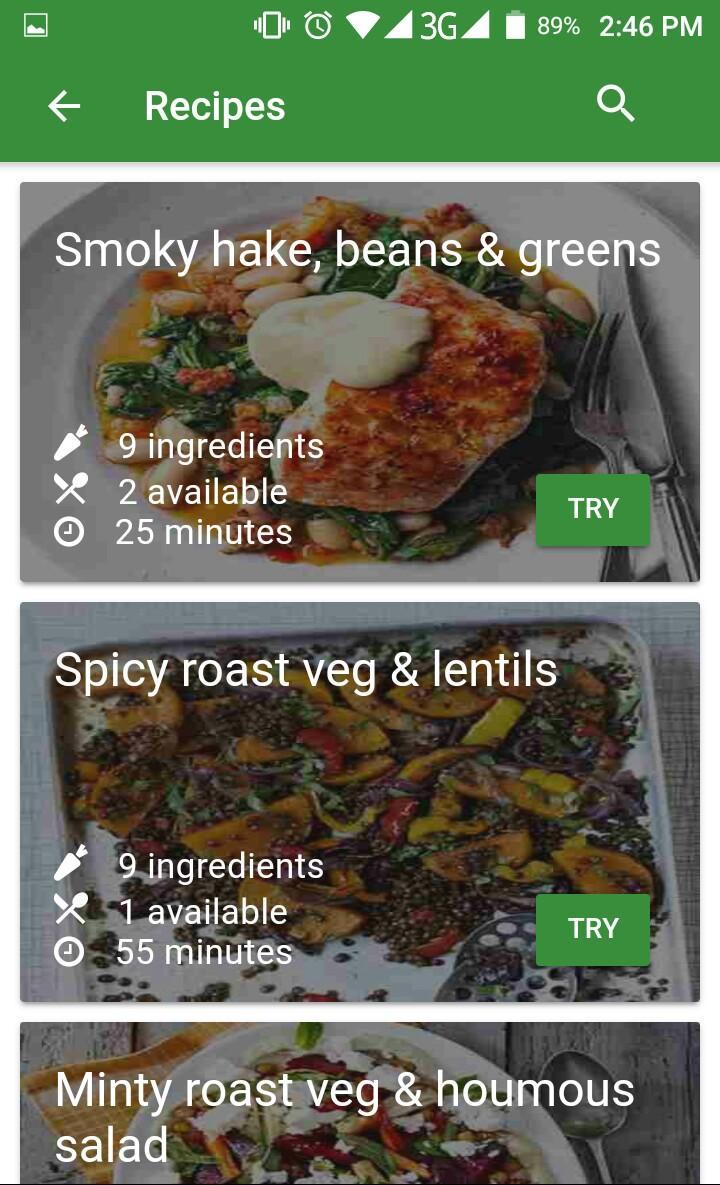 Food Menu