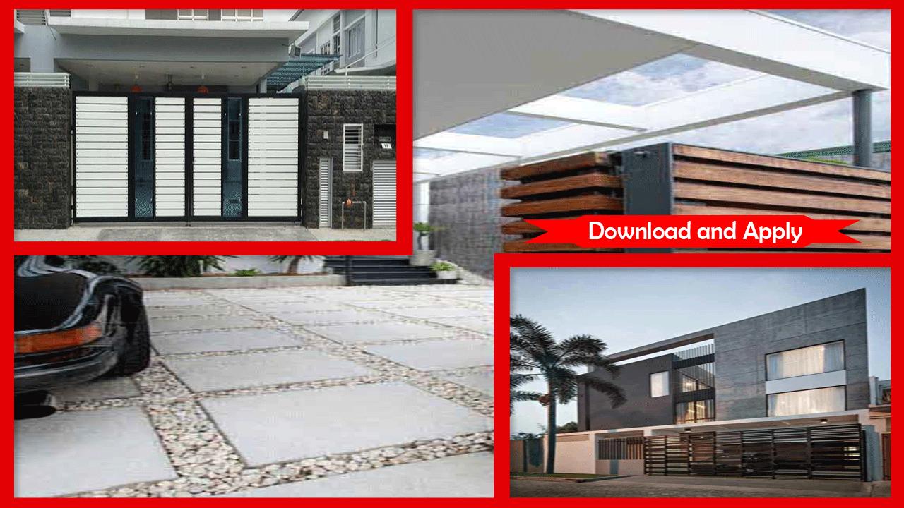 Modern Front Gate Design