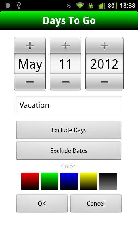 Days To Go (Free)