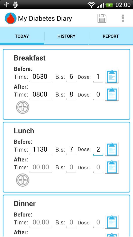 My Diabetes Diary
