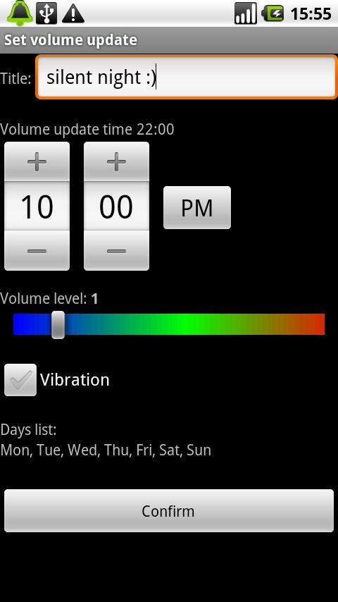 Ringer Volume