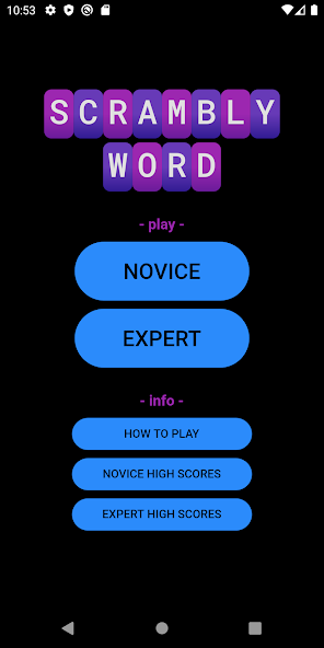Scrambly Word