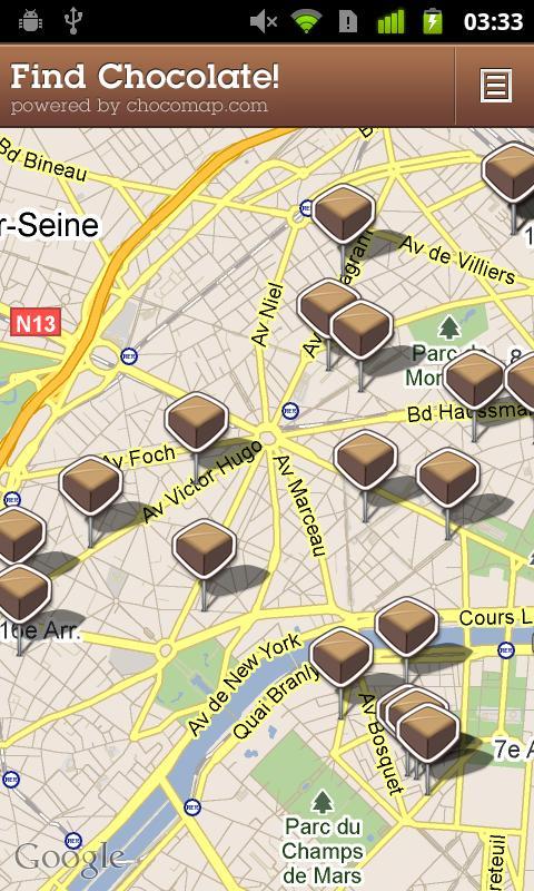 Find Chocolate!