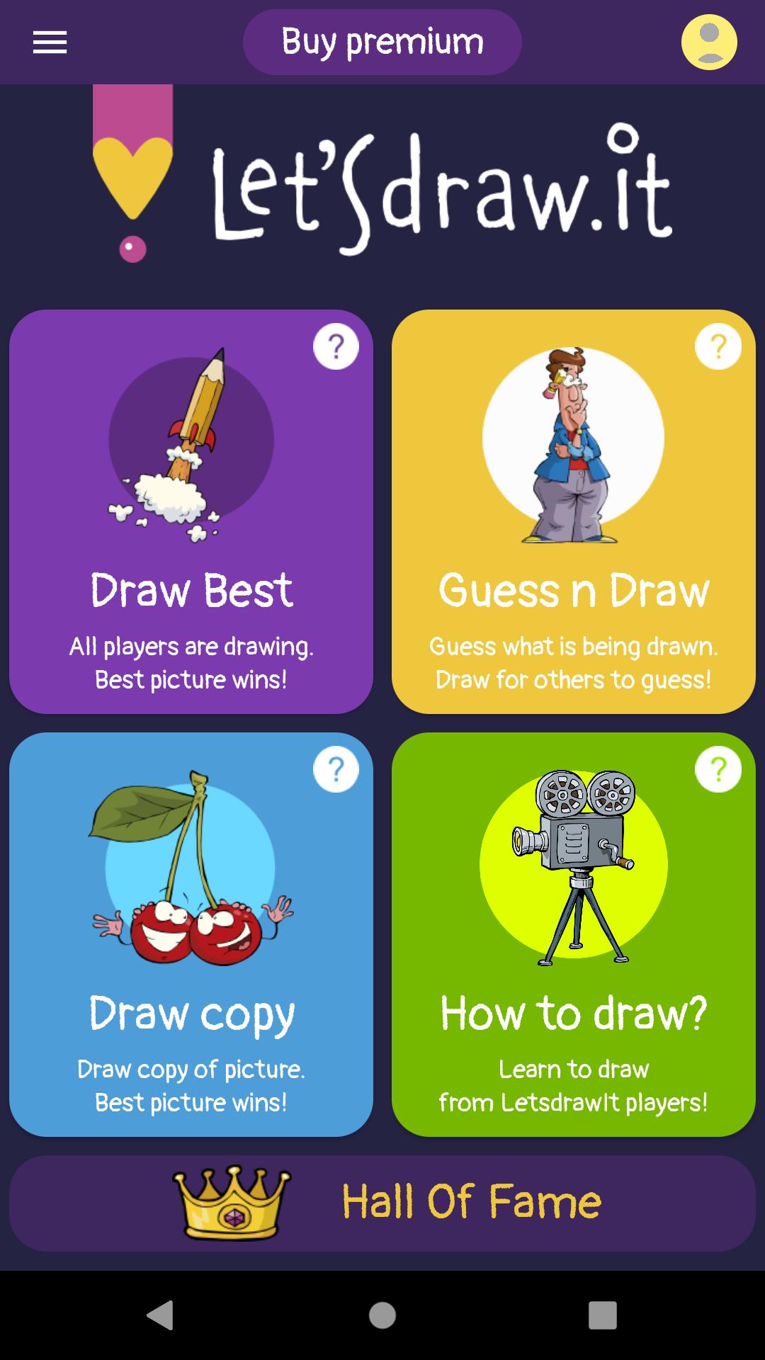 LetsDrawIt - drawing games