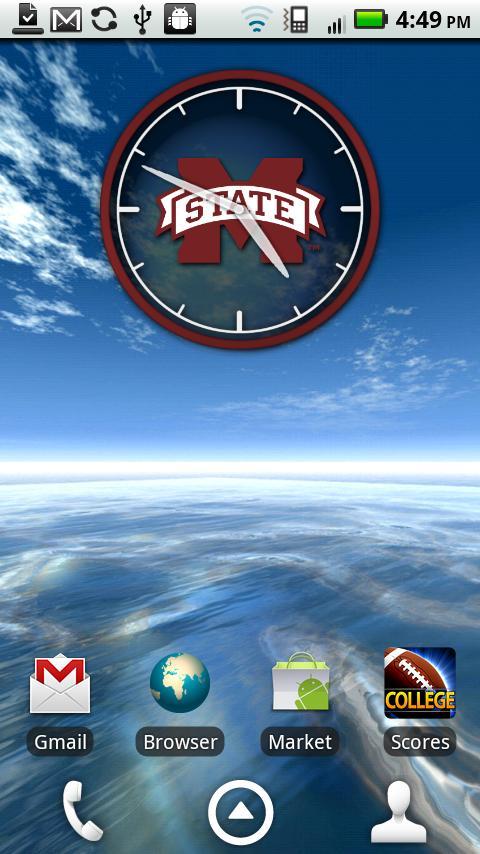 Mississippi State Live Clock