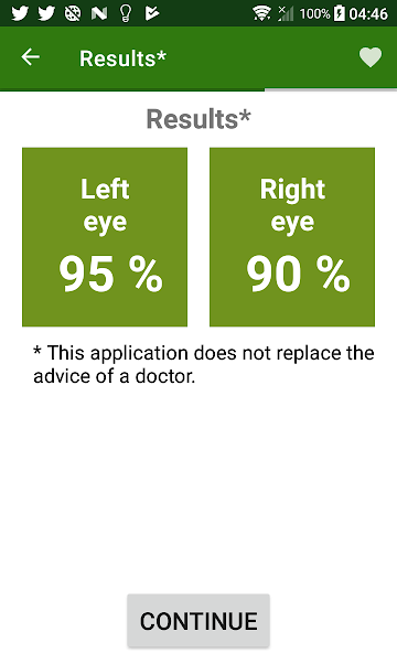 Eye exam