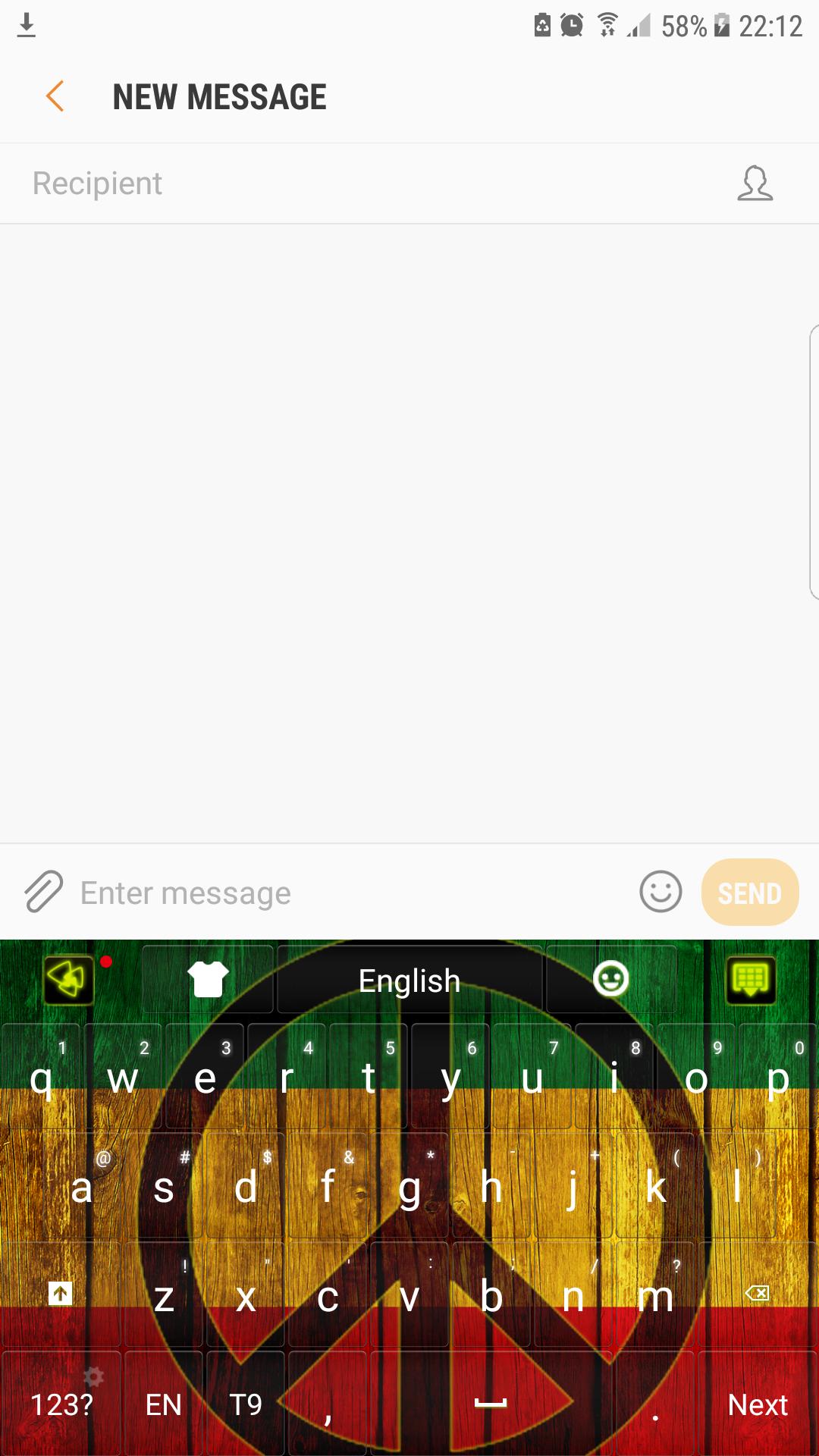 Peace Reggae Keyboard