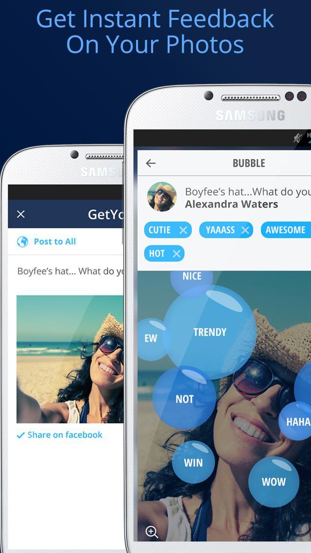 Get You - social reality check