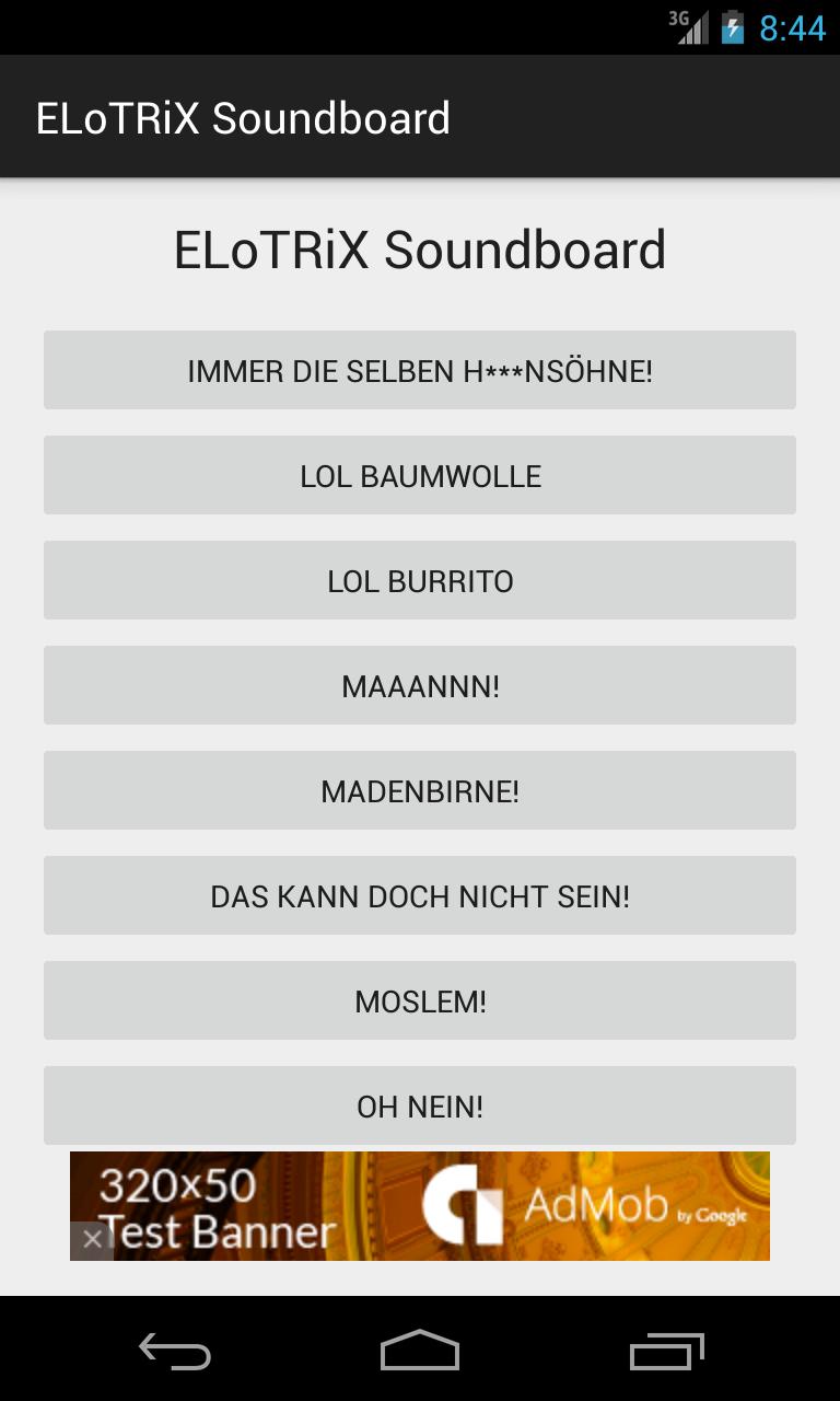 Elotrix Soundboard