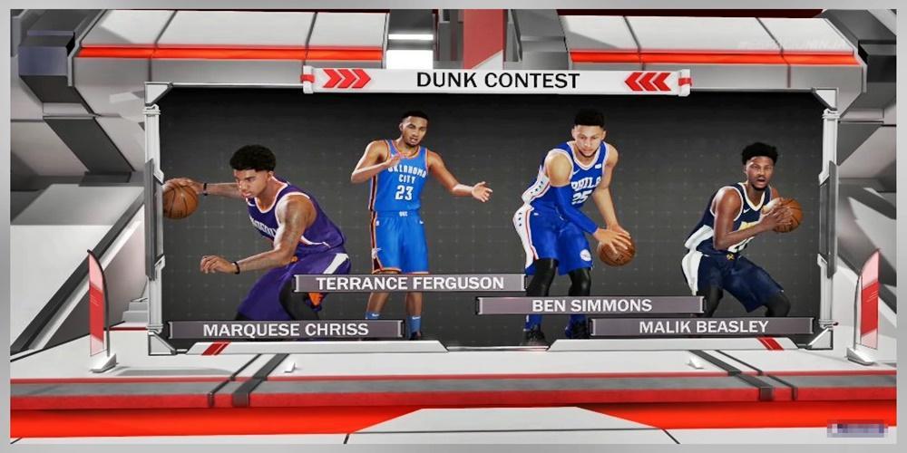 videplays for NBA 18 Dunk Skills