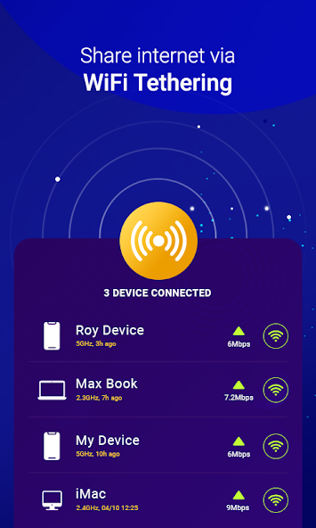WiFi Tethering: Share Internet