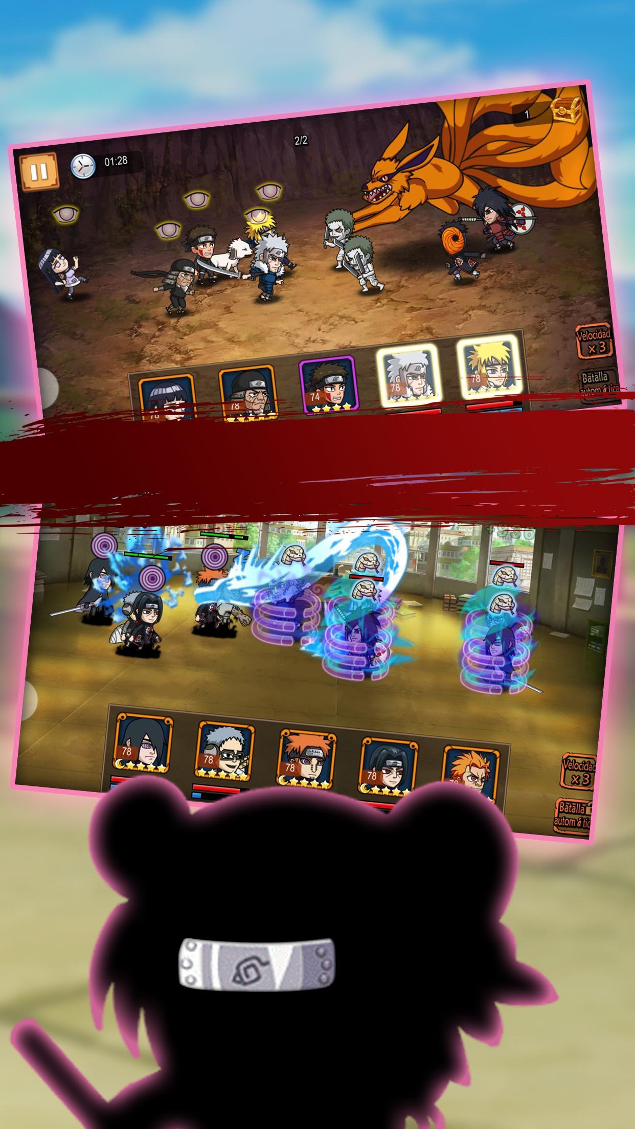 Collection Of Ninja Legends: Storm Battle