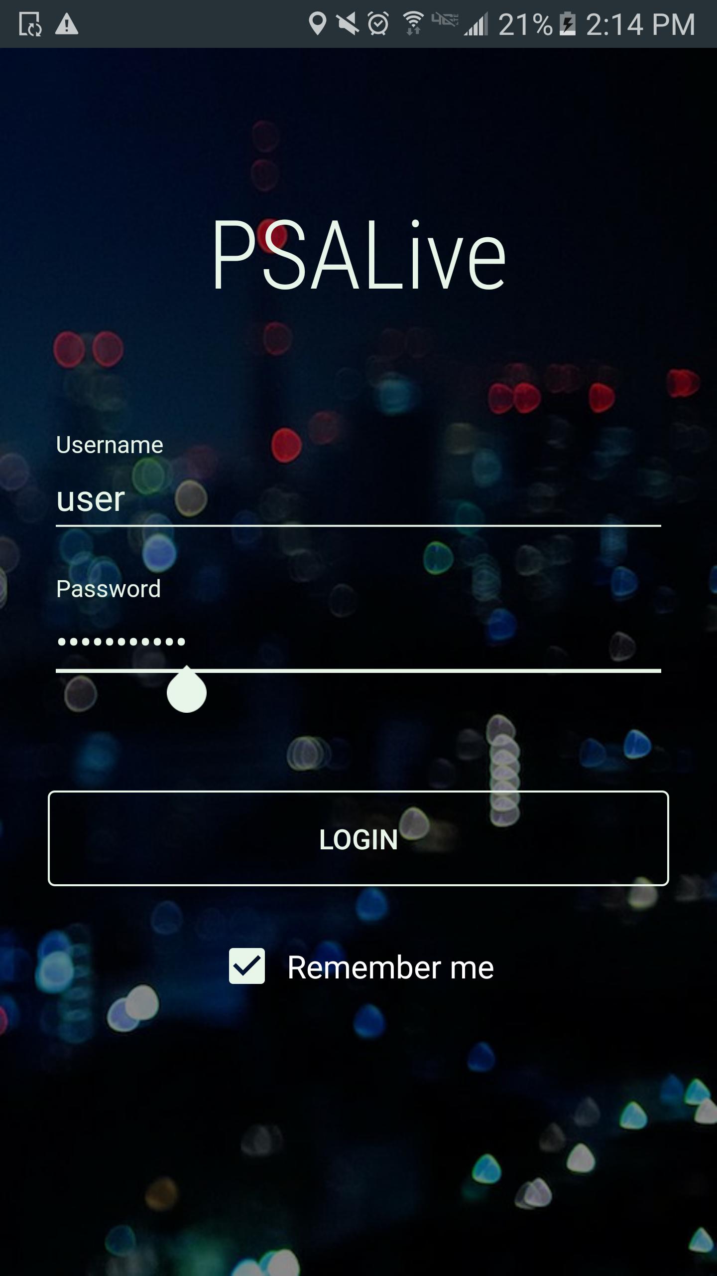 PSALive Beta