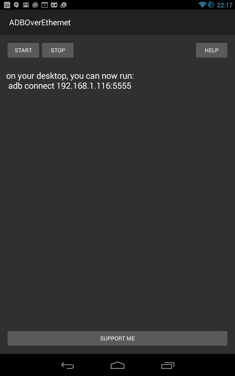 ADB over Ethernet
