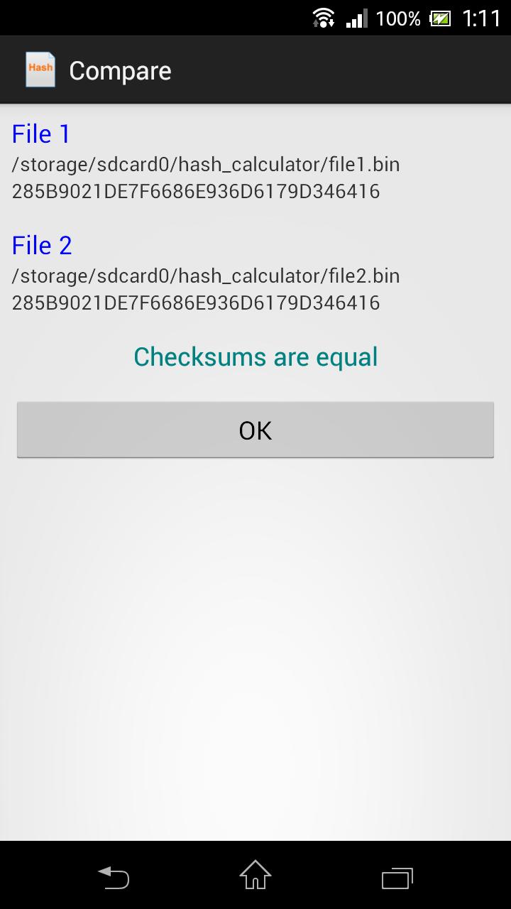 Hash Calculator