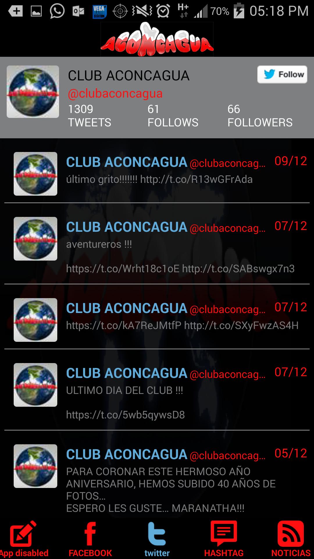 CLUB ACONCAGUA