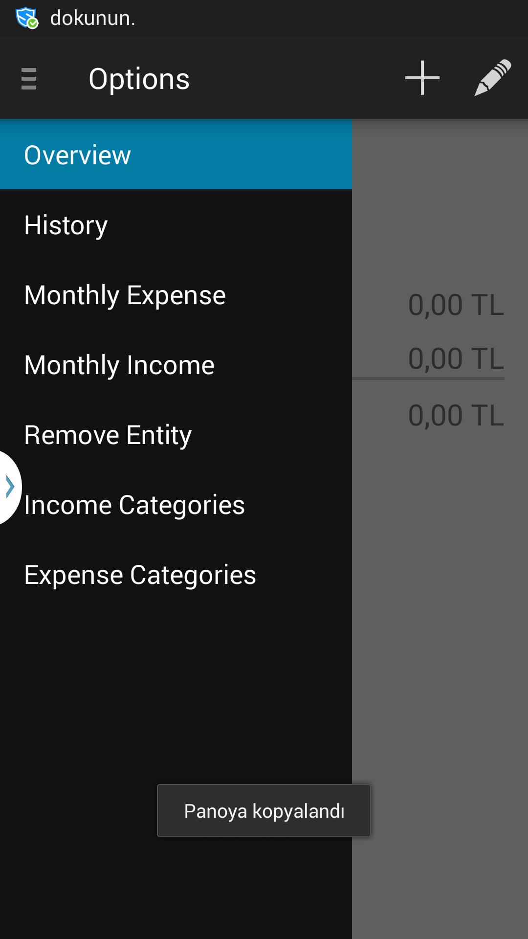 Easy Budget & Expense Manager