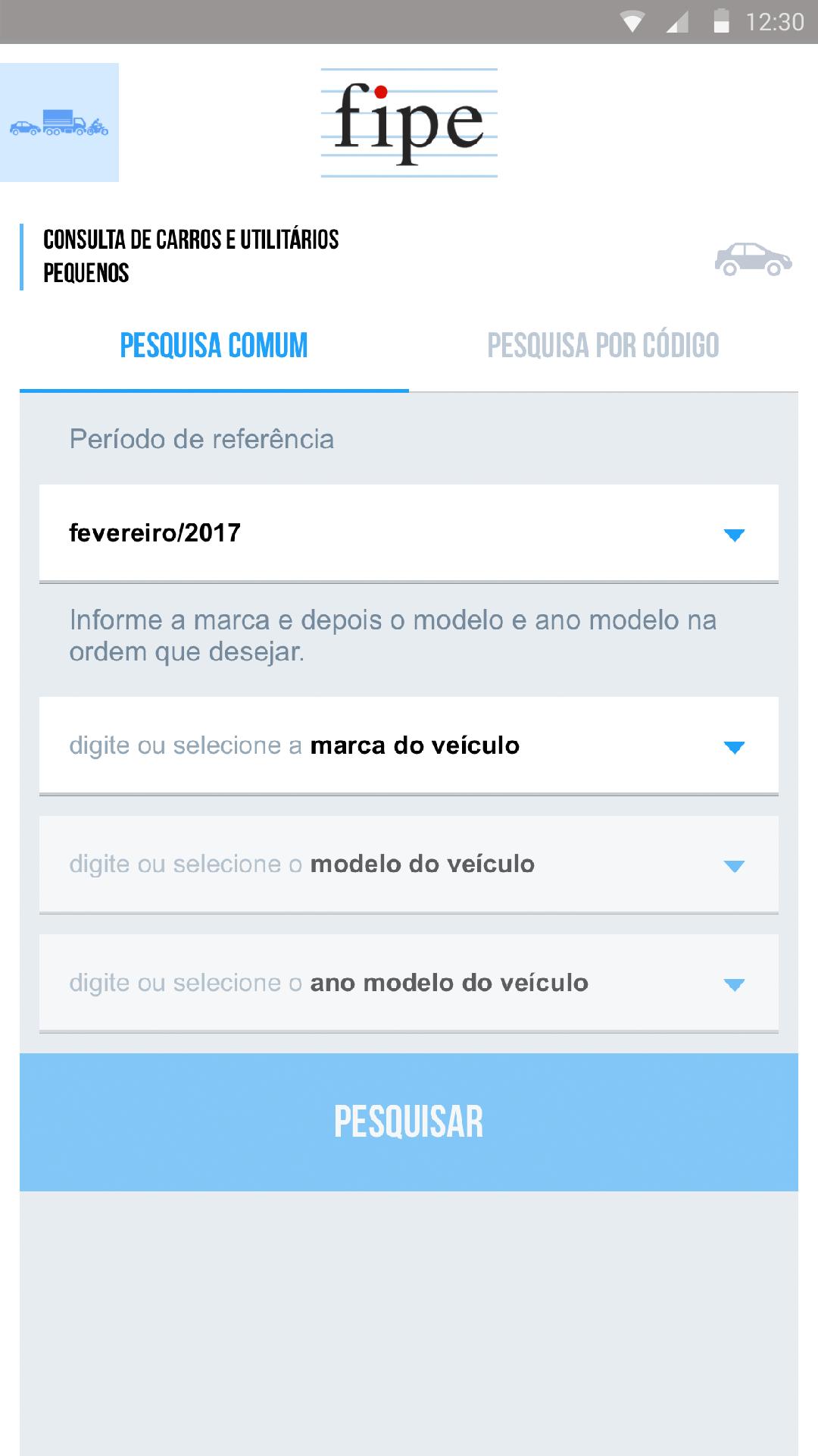 Tabela Fipe