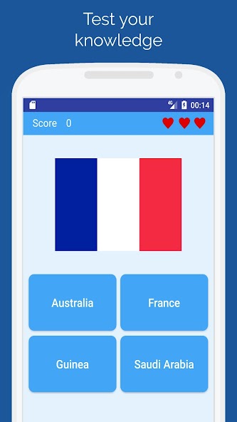 Flags of the countries - Quiz
