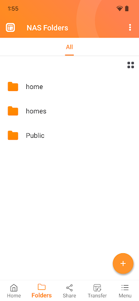 NAS File Explorer