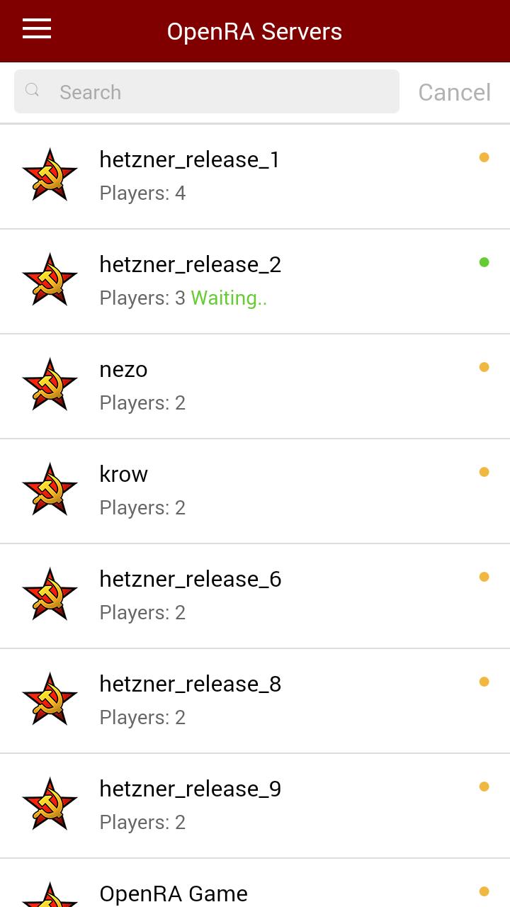 OpenRA Servers